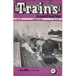 Trains Illustrated 1958 August
