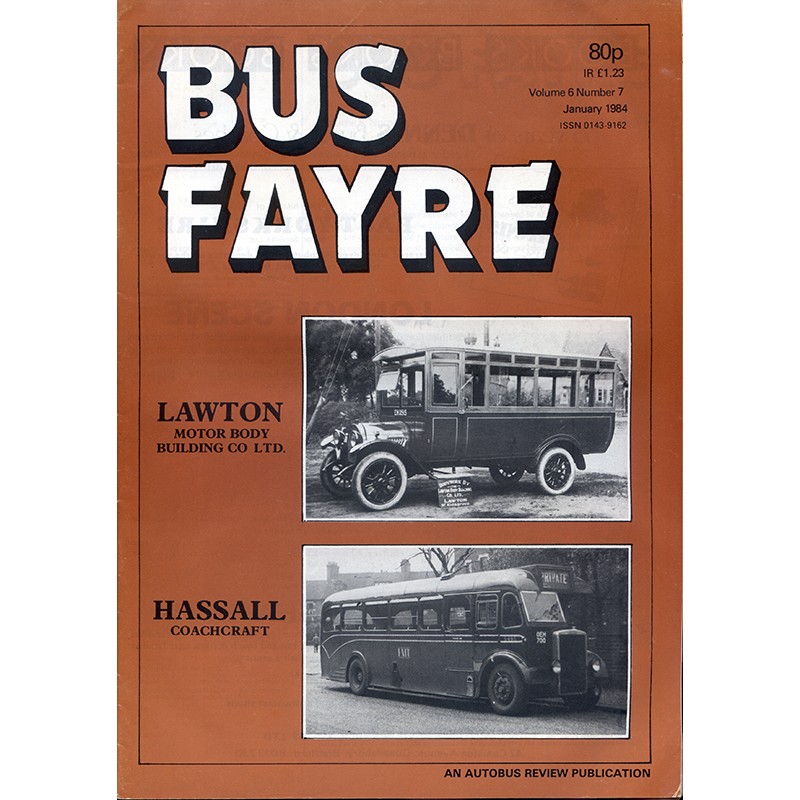 Bus Fayre 1984 January