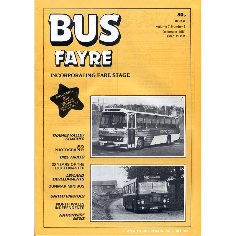 Bus Fayre 1984 December