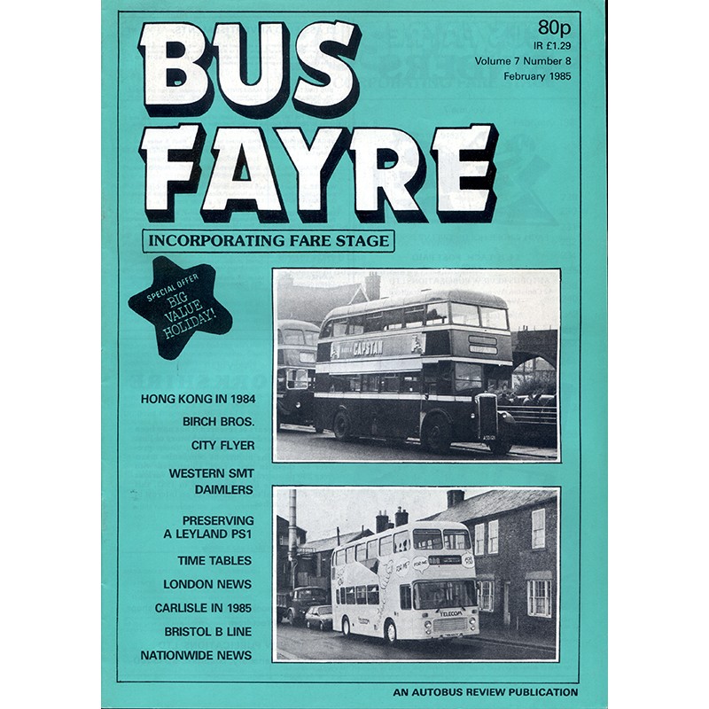 Bus Fayre 1985 February
