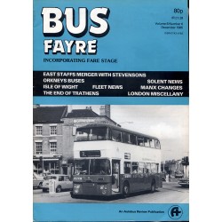 Bus Fayre 1985 December