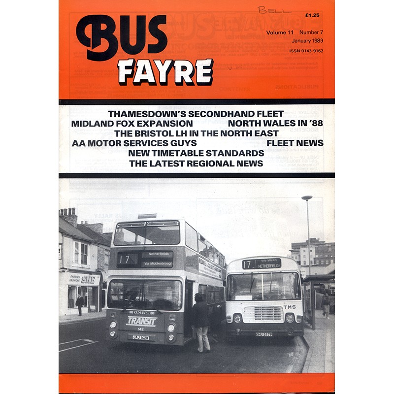 Bus Fayre 1989 January