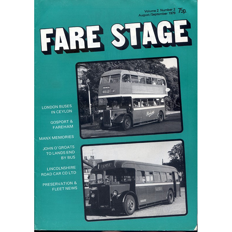 Fare Stage 1979 August/September Fare Stage 1979 August/September
