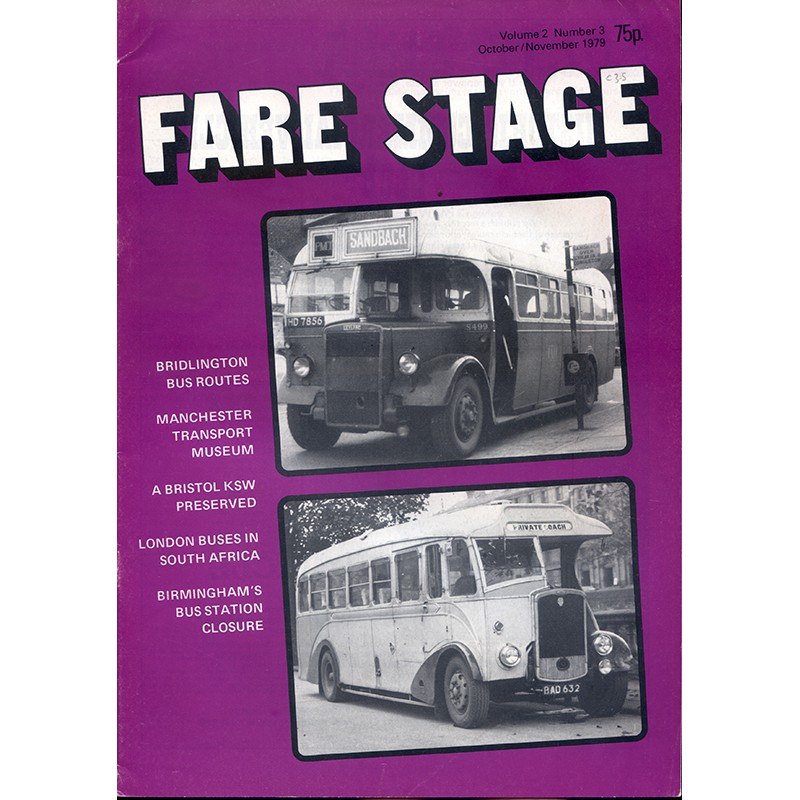 Fare Stage 1979 October/November