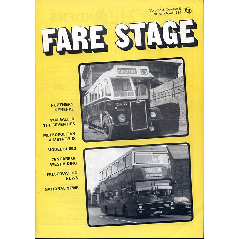 Fare Stage 1980 March/April