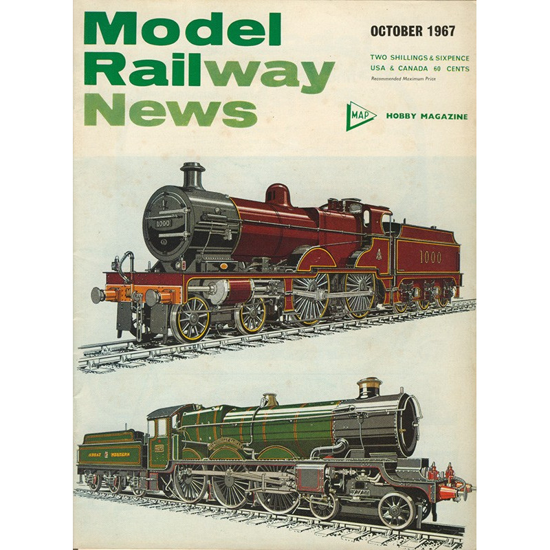 Model Railway News 1967 October Model Railway News 1967 October