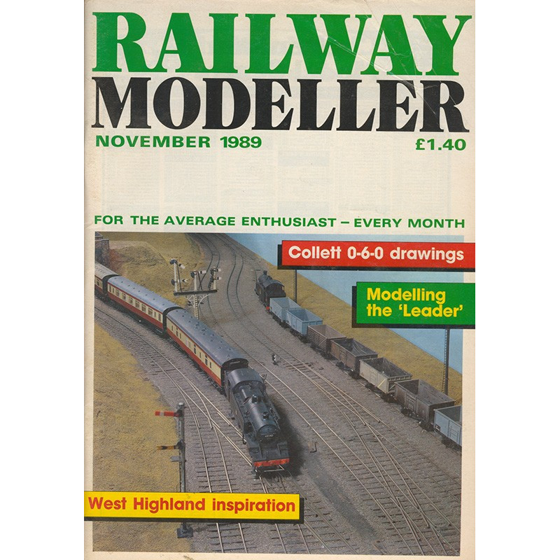 Railway Modeller 1989 November