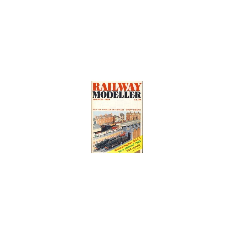 Railway Modeller 1989 March