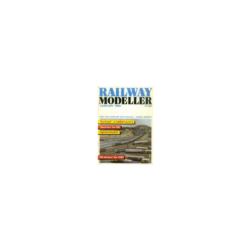 Railway Modeller 1989 January