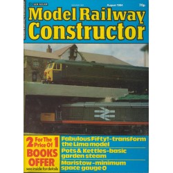 Model Railway Constructor 1984 August