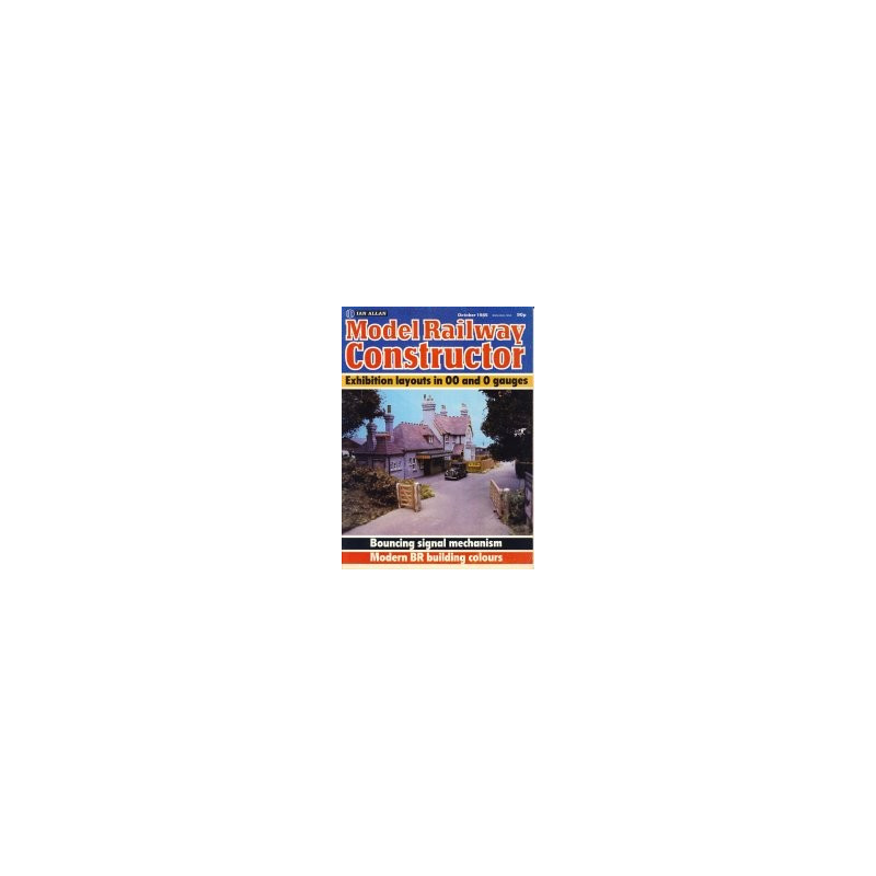 Model Railway Constructor 1985 October Model Railway Constructor 1985 October