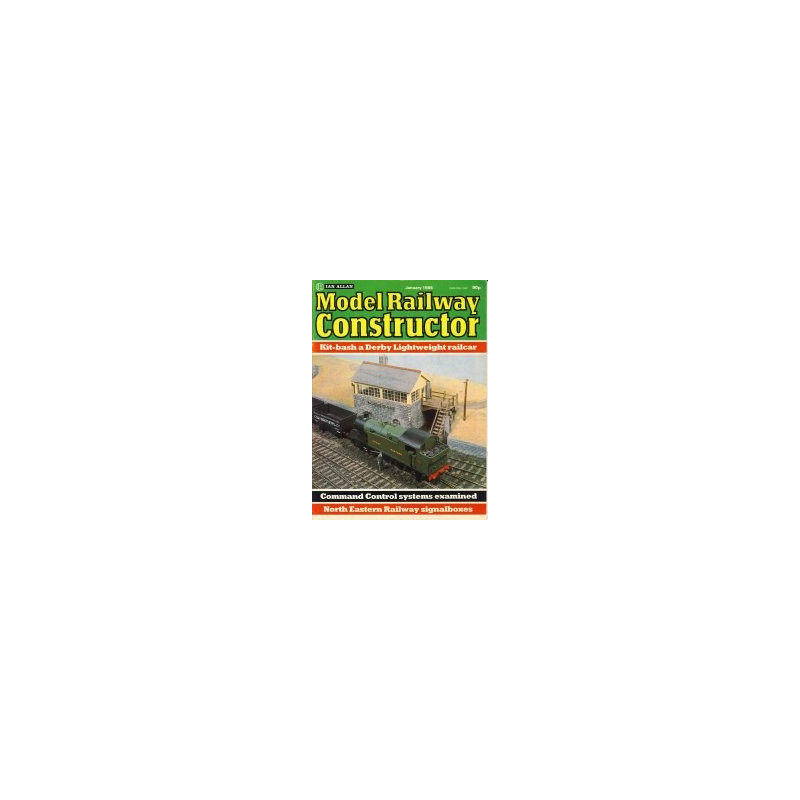 Model Railway Constructor 1985 January Model Railway Constructor 1985 January