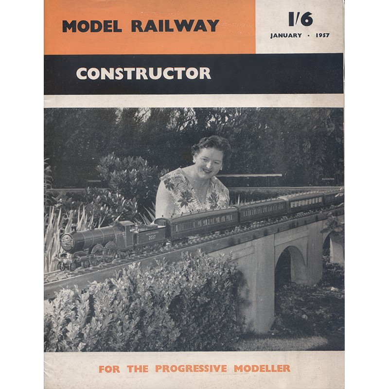 Model Railway Constructor 1957 January
