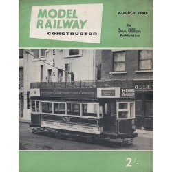 Model Railway Constructor 1960 August