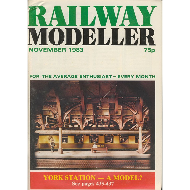Railway Modeller 1983 November Railway Modeller 1983 November