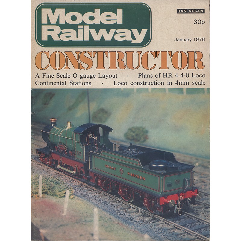 Model Railway Constructor 1976 January