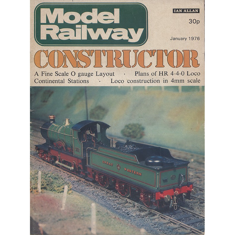 Model Railway Constructor 1976 January