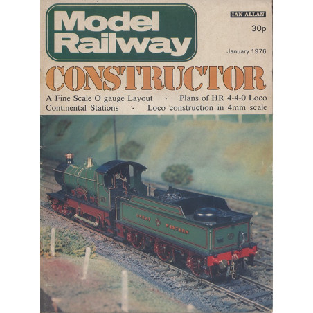 Model Railway Constructor 1976 January