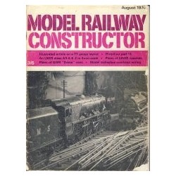 Model Railway Constructor 1970 August