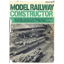 Model Railway Constructor 1970 March