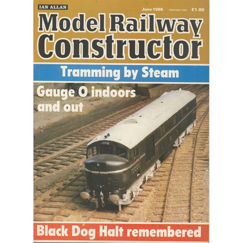Model Railway Constructor 1986 June