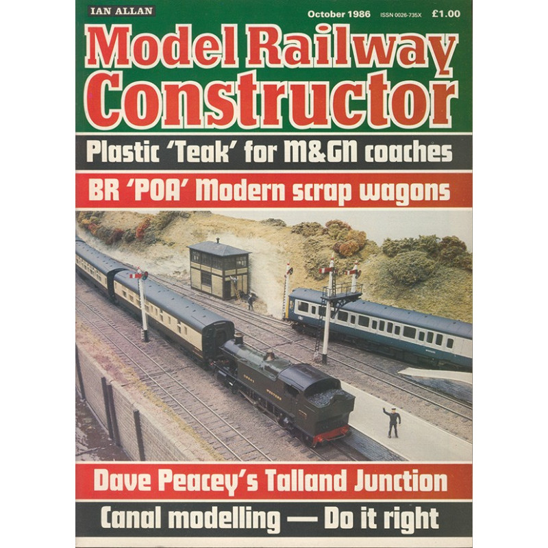 Model Railway Constructor 1986 October