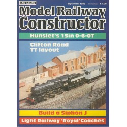 Model Railway Constructor 1986 September
