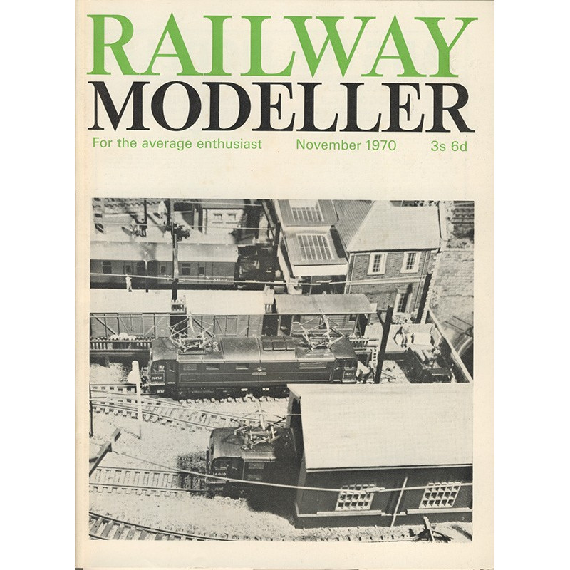 Railway Modeller 1970 November Railway Modeller 1970 November