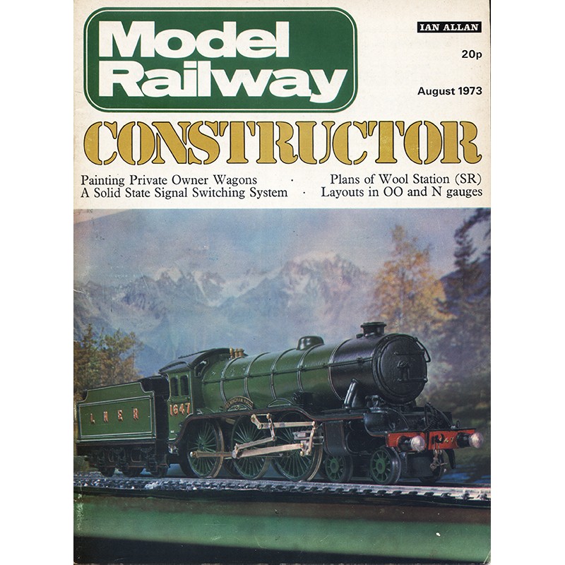 Model Railway Constructor 1973 August