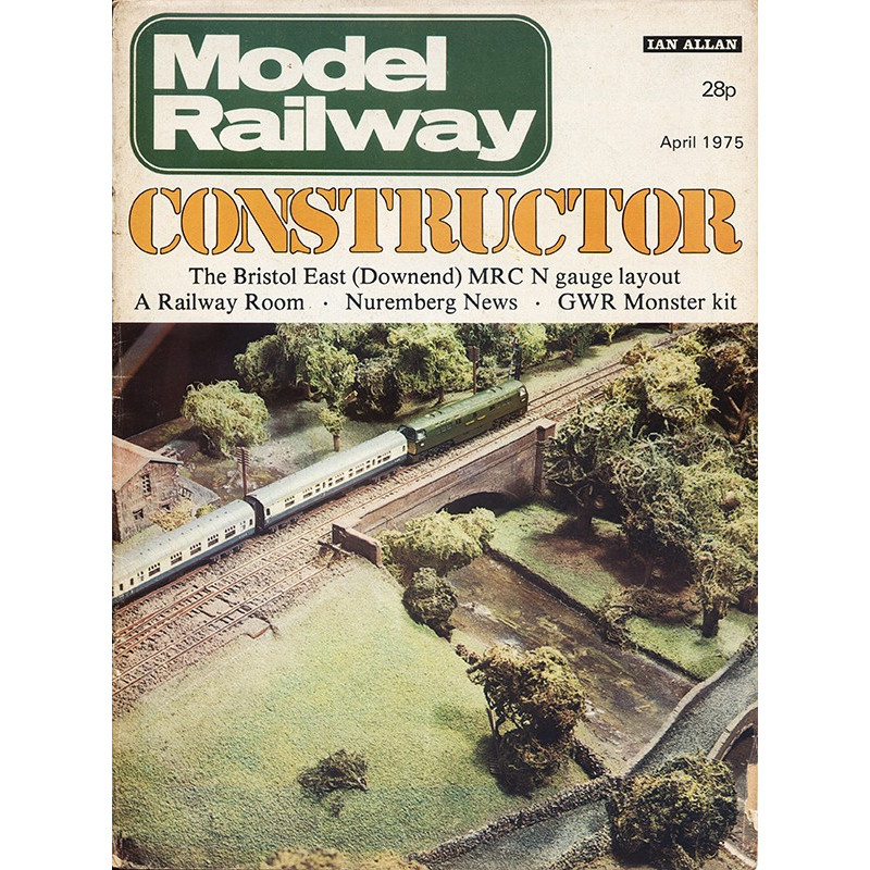 Model Railway Constructor 1975 April Model Railway Constructor 1975 April