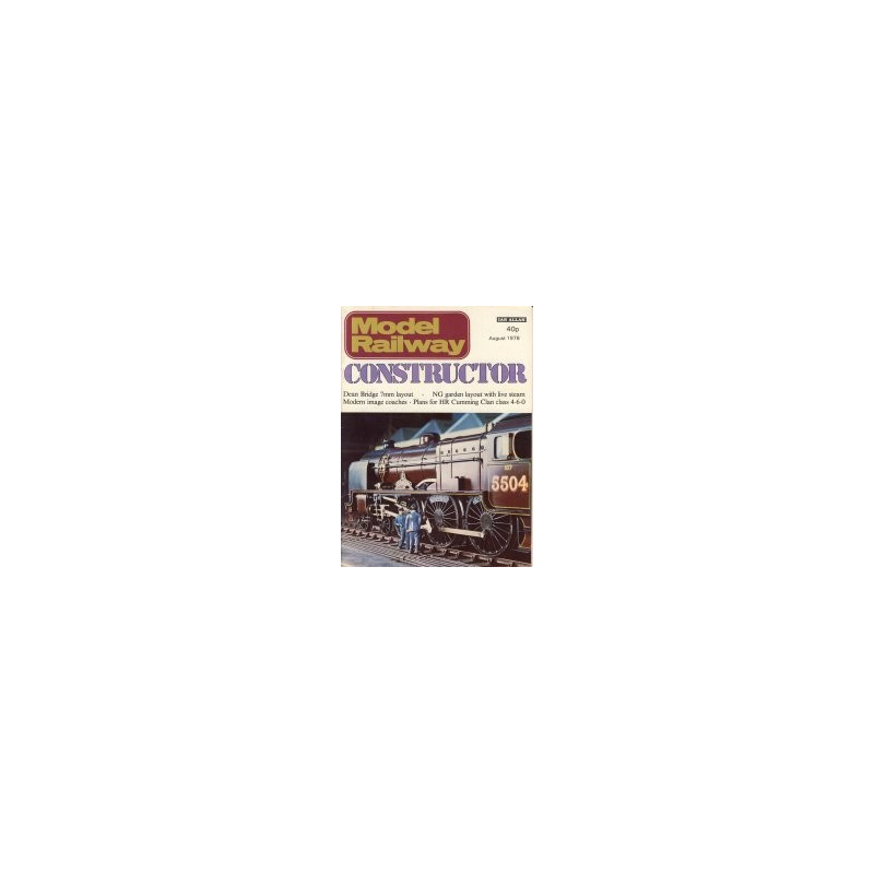 Model Railway Constructor 1978 August Model Railway Constructor 1978 August