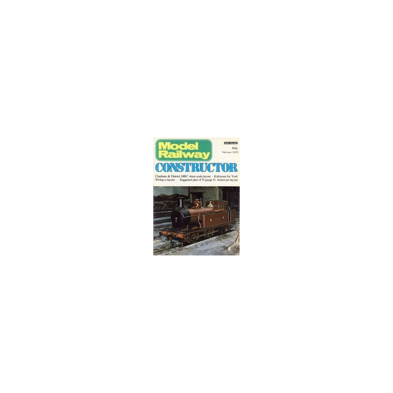Model Railway Constructor 1978 February Model Railway Constructor 1978 February