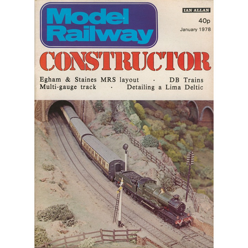 Model Railway Constructor 1978 January Model Railway Constructor 1978 January