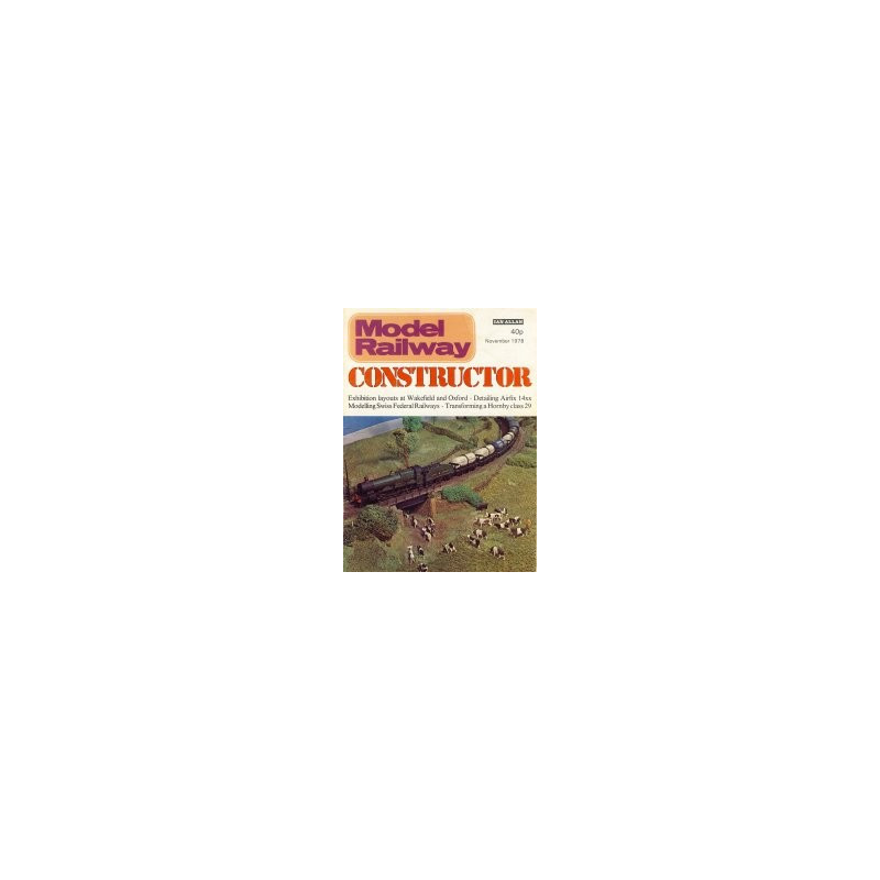 Model Railway Constructor 1978 November Model Railway Constructor 1978 November