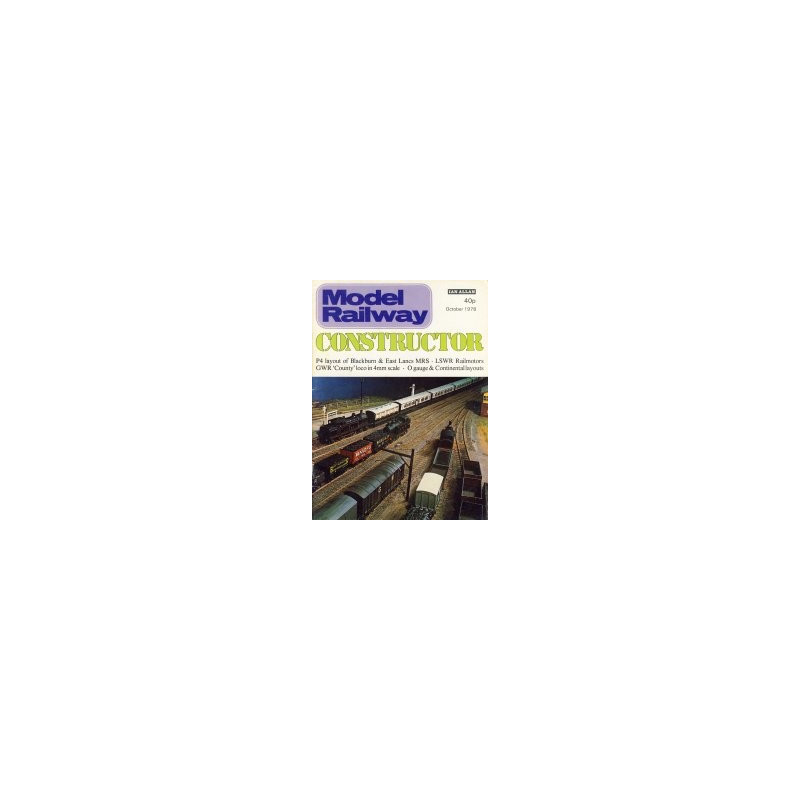 Model Railway Constructor 1978 October Model Railway Constructor 1978 October