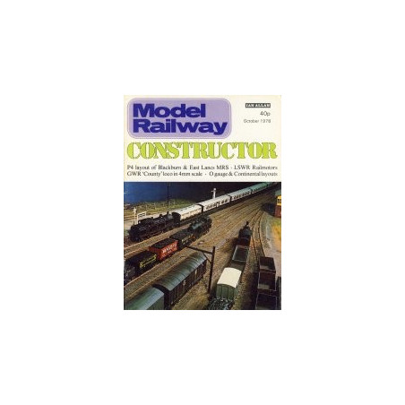 Model Railway Constructor 1978 October