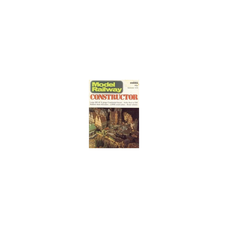 Model Railway Constructor 1978 September Model Railway Constructor 1978 September
