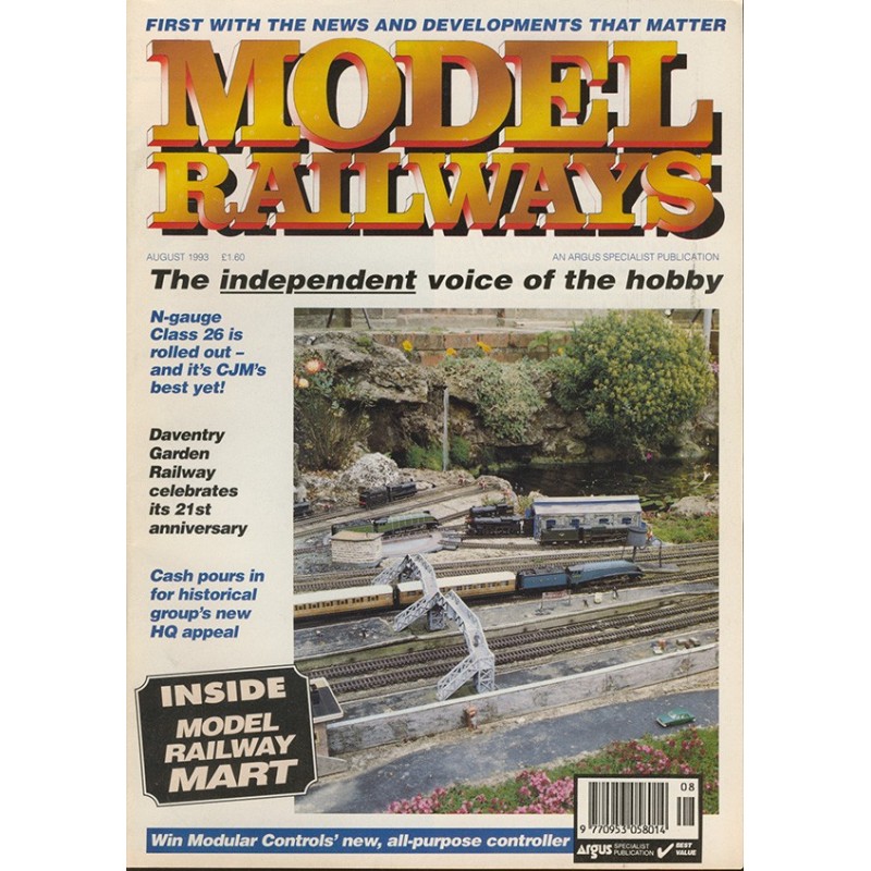 Model Railways 1993 August