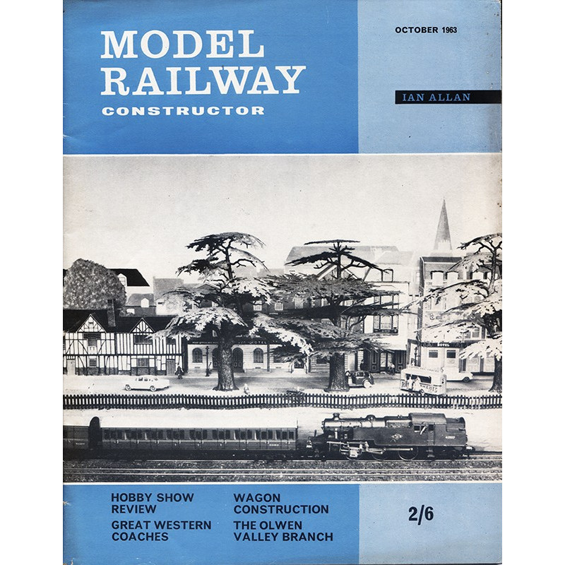 Model Railway Constructor 1963 October Model Railway Constructor 1963 October