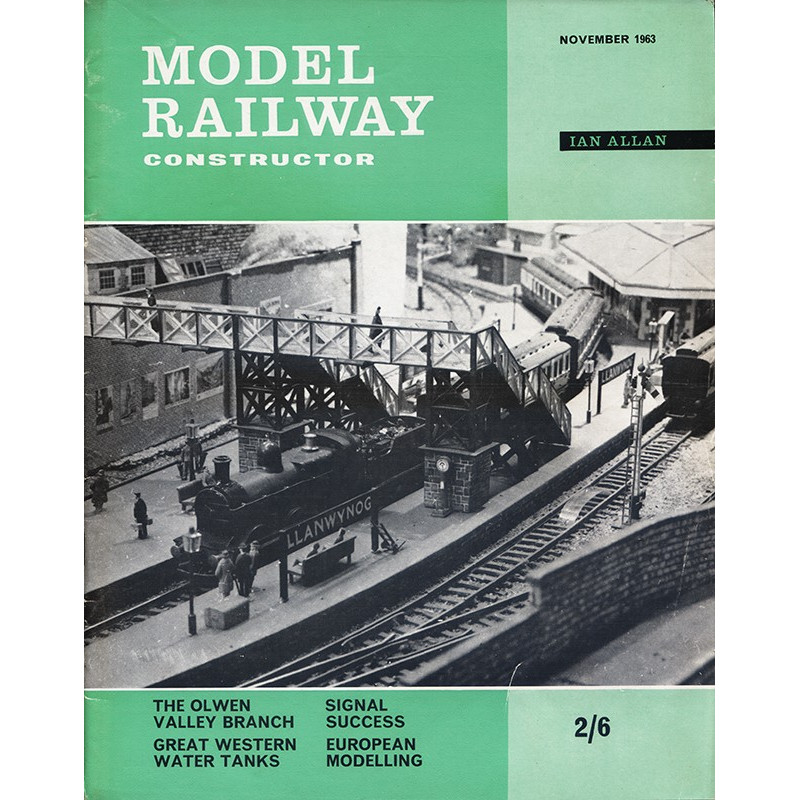 Model Railway Constructor 1963 November Model Railway Constructor 1963 November