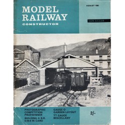 Model Railway Constructor 1963 August