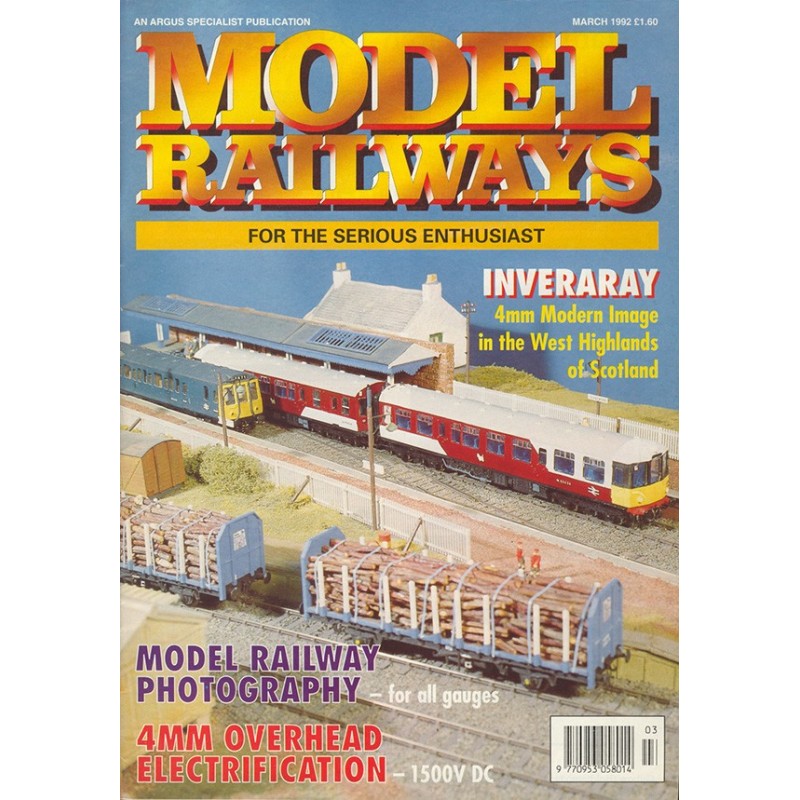 Model Railways 1992 March