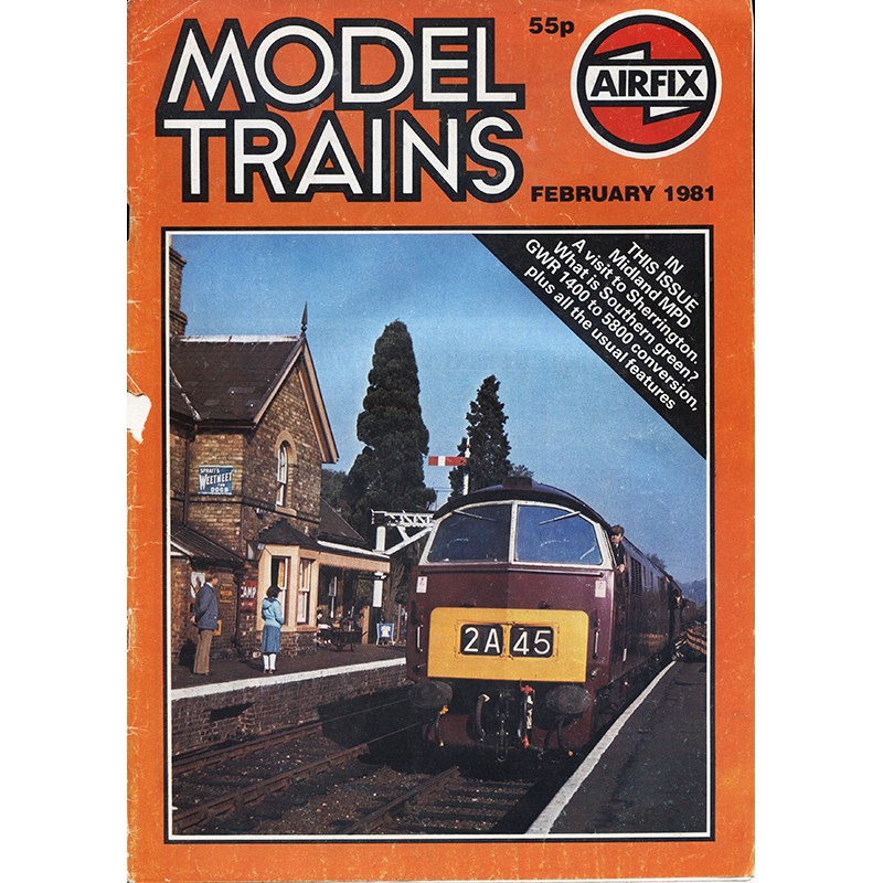 Model Trains 1981 February