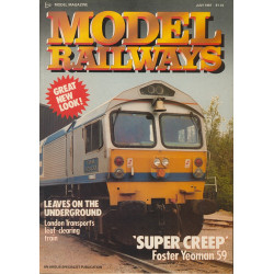 Model Railways 1987 July