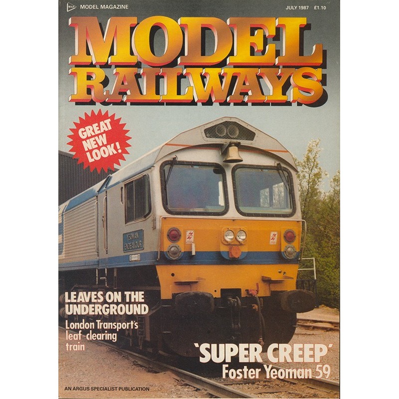 Model Railways 1987 July