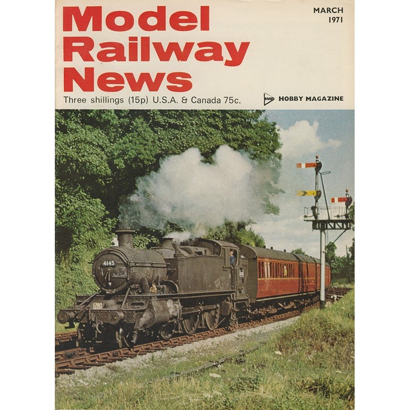 Model Railway News 1971 March