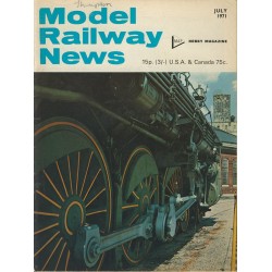 Model Railway News 1971 July
