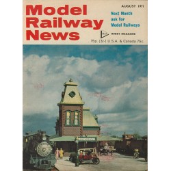 Model Railway News 1971 August