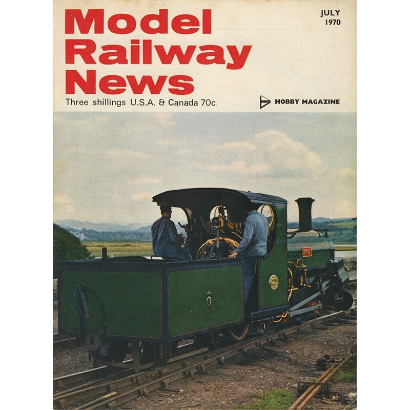 Model Railway News 1970 July