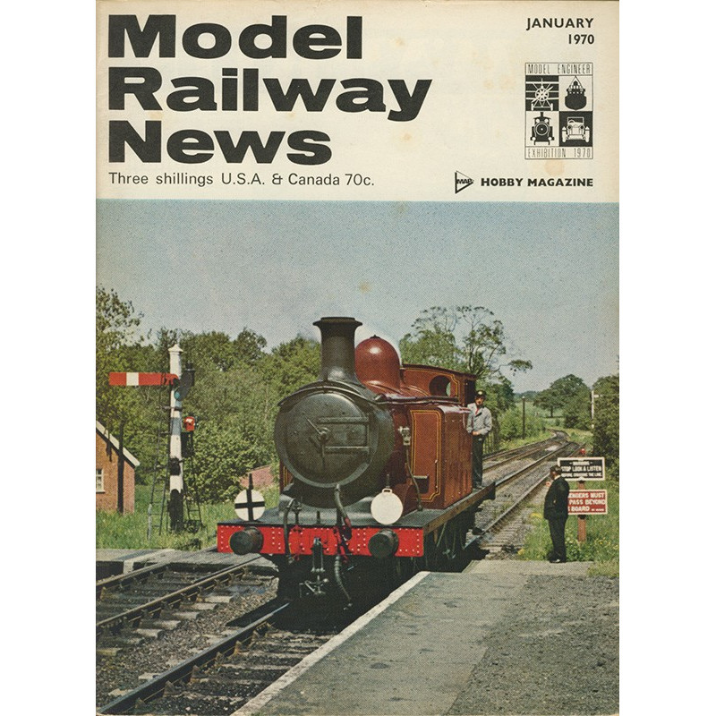 Model Railway News 1970 January Model Railway News 1970 January